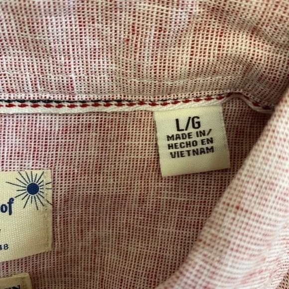 Weatherproof Pink Casual Button Down Shirt Lightweight Cotton - Picture 10 of 16